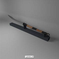 Naginata Free 3D Model