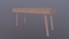 Klaus desk Free 3D Model