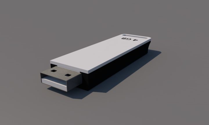 Flash Drive USB 3D model