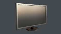 4k texture 3D model LCD Monitor 3D Model