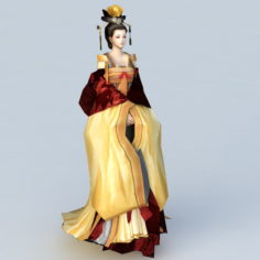 Chinese Empress 3d model