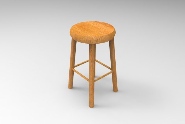 Stool Free 3D Model