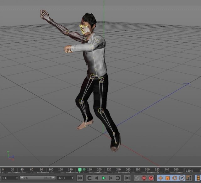 Zobi dances pcy 3D Model