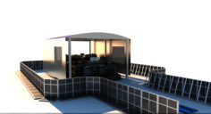 UMF-Stage Control Room VII 3D model 3D