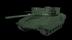 Concept Tank-Air Defence Vehicle 3D Model