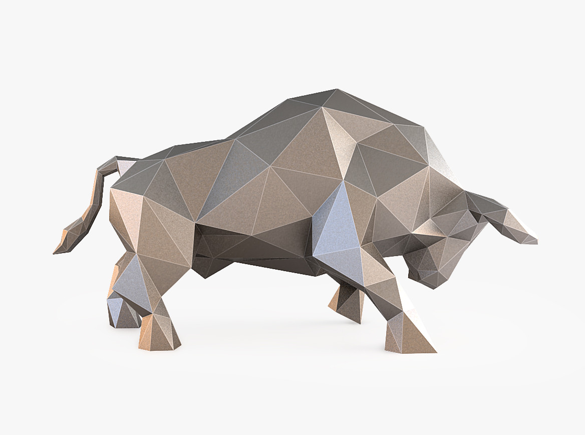 Low Poly Bull