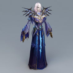 Magic Evil Wizard 3d model