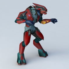 Humanoid Alien Monster 3d model