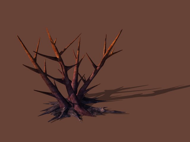 Game model – dead branches 3D Model