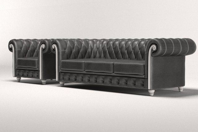 Sofa 1 Roisss Interior Design 3D 3D Model