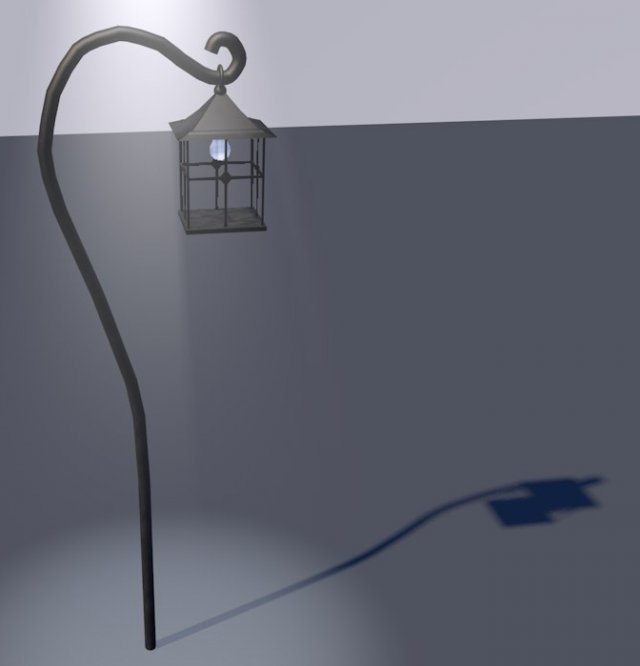 Lamp post 3D Model