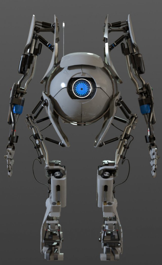 Atlas - Portal 2 3D Model - 3DHunt.co