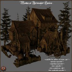 Medieval_Alchemist_House                    by                                                    Dante78 ()