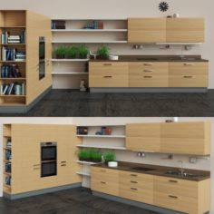 Scavolini feel kitchen 3D Model