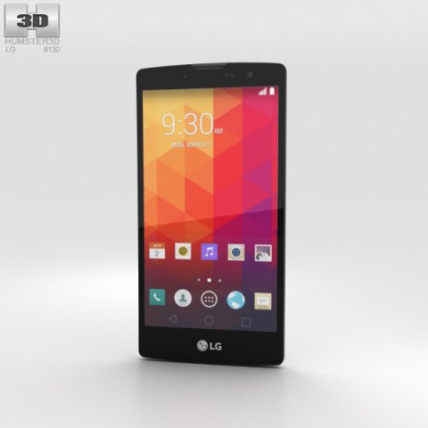 LG Magna White 3D Model