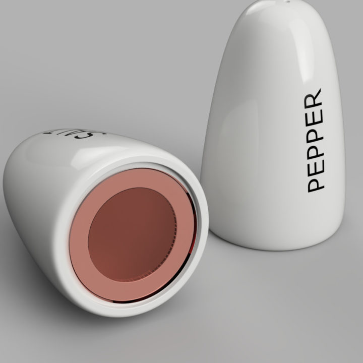 3D Salt and Pepper pot Free 3D Model