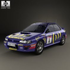 Subaru Impreza WRC GC 1993 3D Model