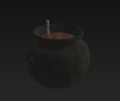 Cauldron model 3D Model