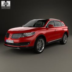 Lincoln MKX 2016 3D Model