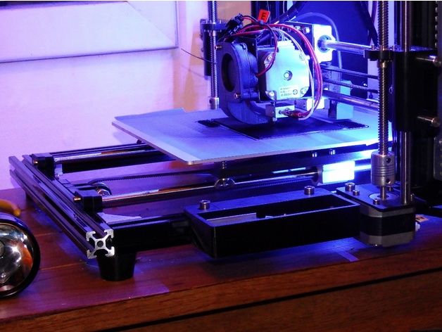 Side Storage Box for 20mm Rail 3D Print Model