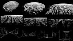 3D Fingerprint City 3D Model