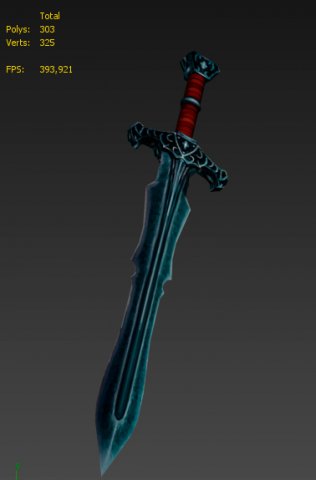 Sword excalibur 3D Model