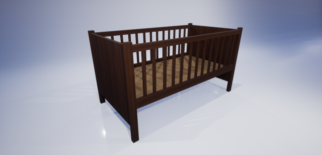 Children Bed 3D Model