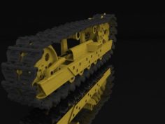 TRACKS FOR TRACTOR 3D Model