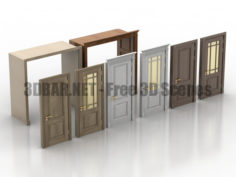 Classical Doors 3D Collection