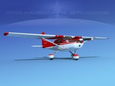 Cessna 175 Skylark V03 3D Model