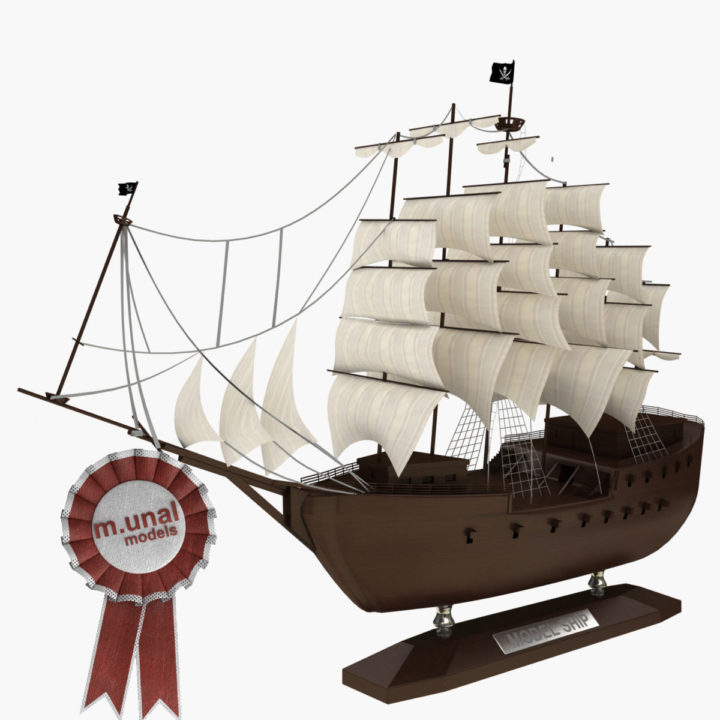 Model Ship 3D model 3D Model
