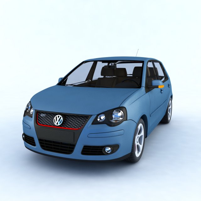 Volkswagen Polo GTI 3D Model