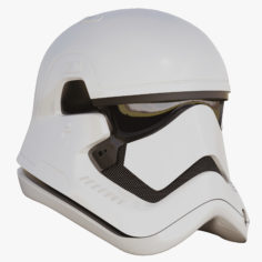 Star Wars First Order Stormtrooper Helmet 3D model 3D Model