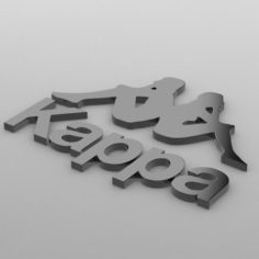 Kappa logo 3D Model