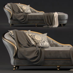 3D Couch GoldConfort model 3D Model
