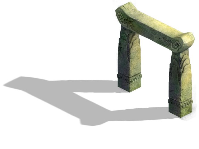 Meteor Alliance – stone arches 3D Model