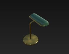 3D Desk Lamp model 3D Model