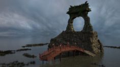 Ancient style Bridges building 3D models 3D 3D Model