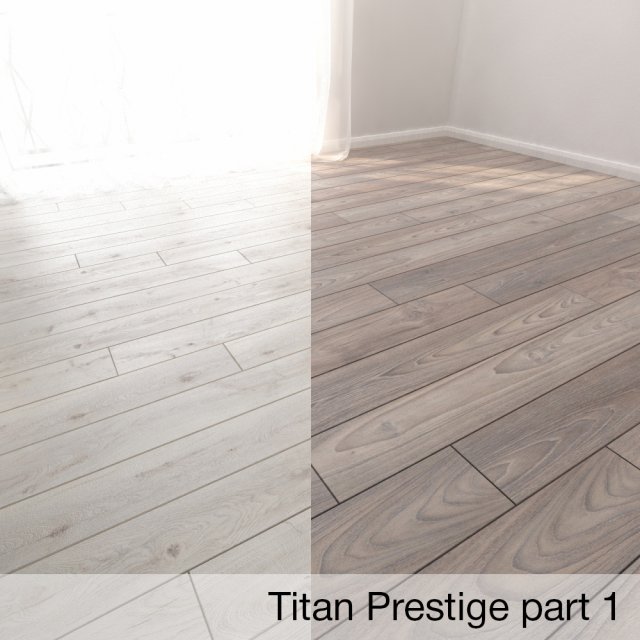 Parquet Floor Titan Prestige part 1 3D Model