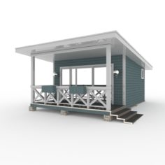 American Rest House 3D Model