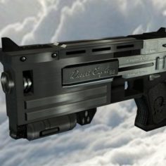 10mm pistol Free 3D Model