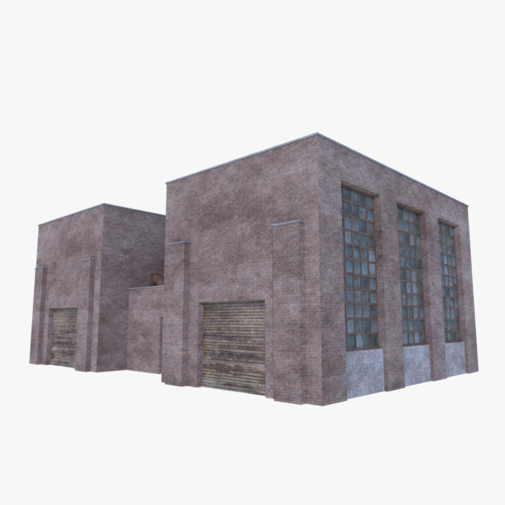 Factory 4 3D Model