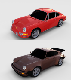Porsche 911 Pack 3D Model