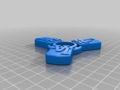 LA Dodgers Fidget Spinner #1 – Wingnut2k 3D Print Model