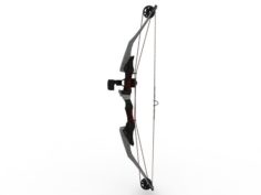 Game Bow and arrows 3D Model
