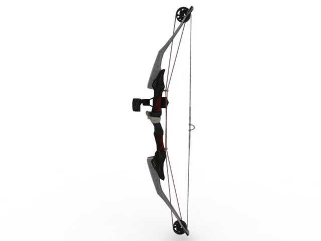 Game Bow and arrows 3D Model