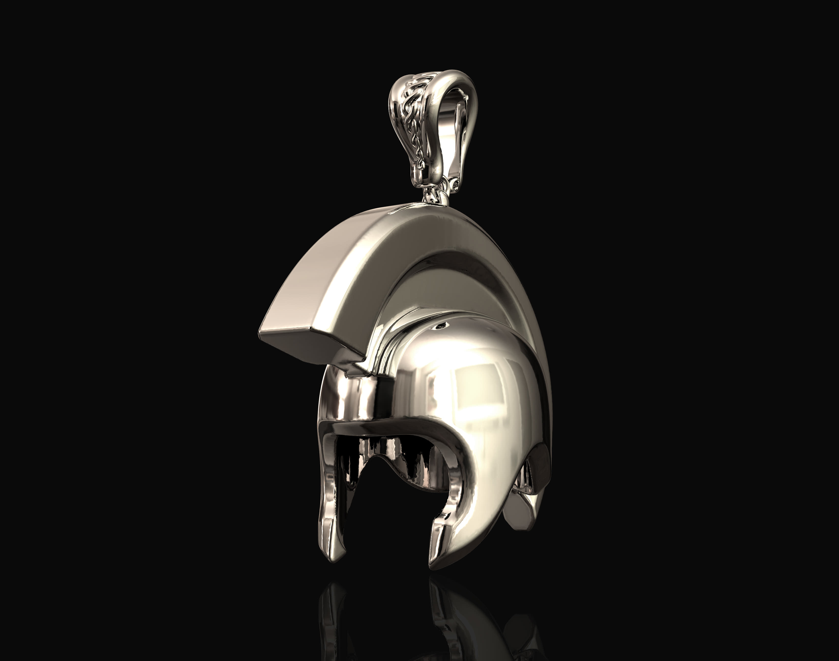 Roman helmet pendant 3D Model