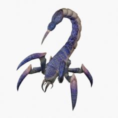 Scorpion Creature Animated 3D Model