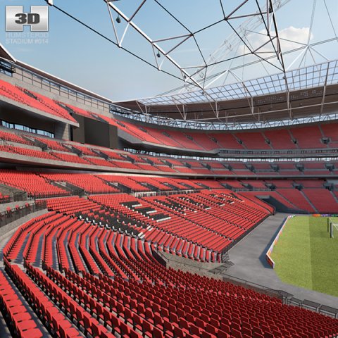 Wembley Stadium 3D Model