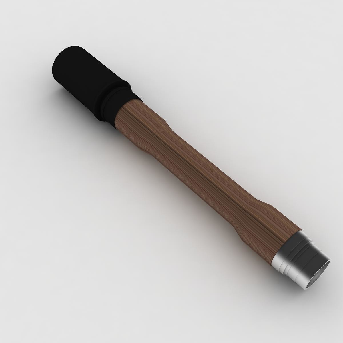 3D Model 24 Stielhandgranate model 3D Model